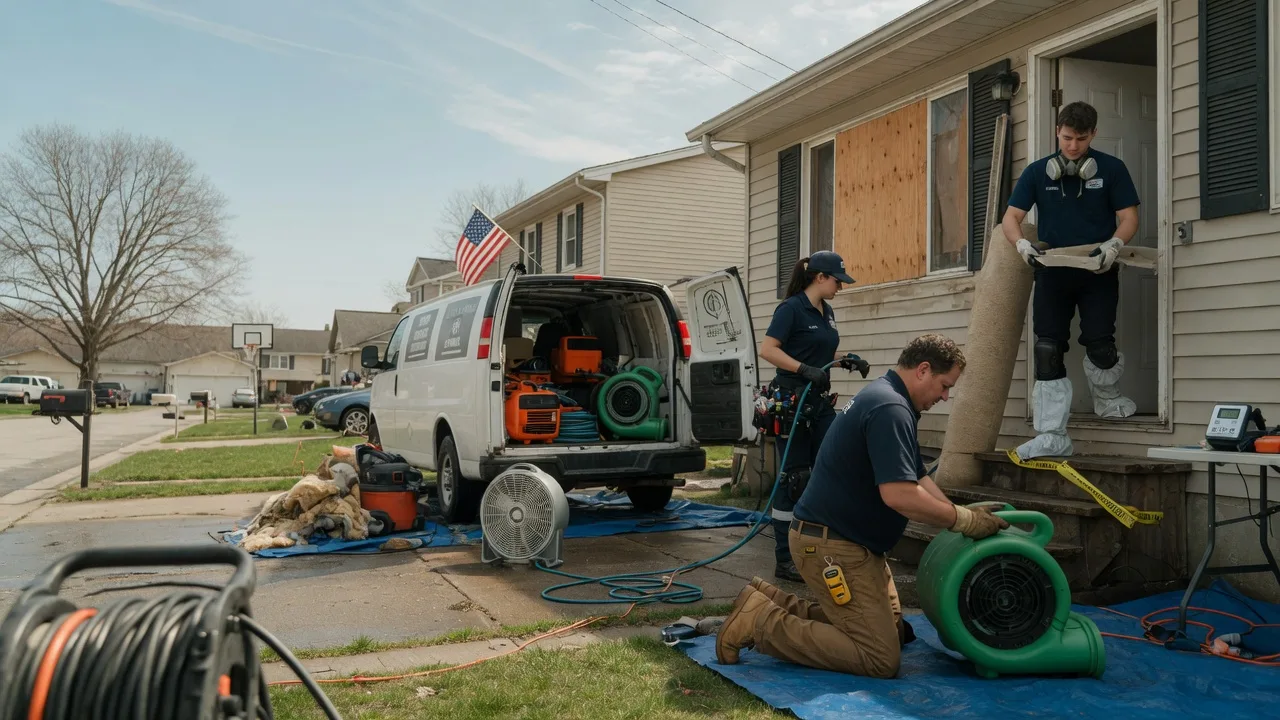 Water Damage Restoration in Flag Pond, TN near me